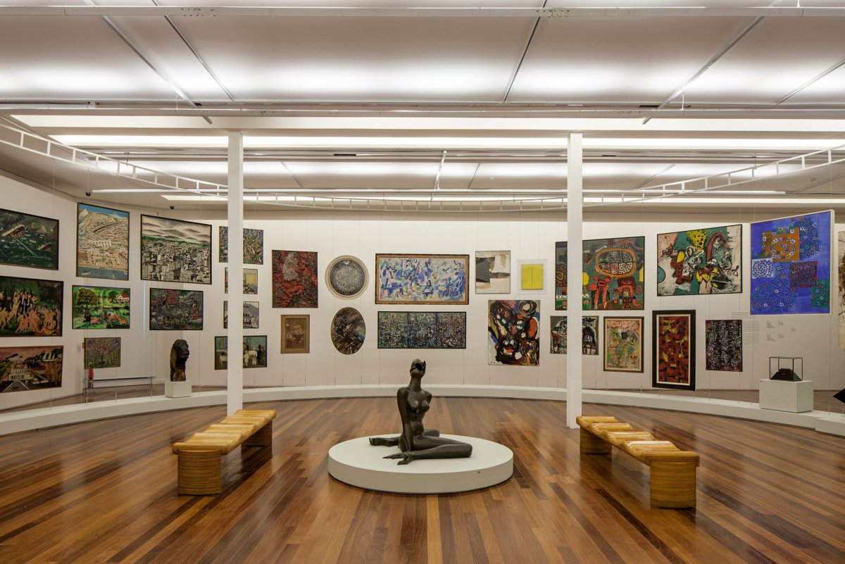 Музей искусств внутри