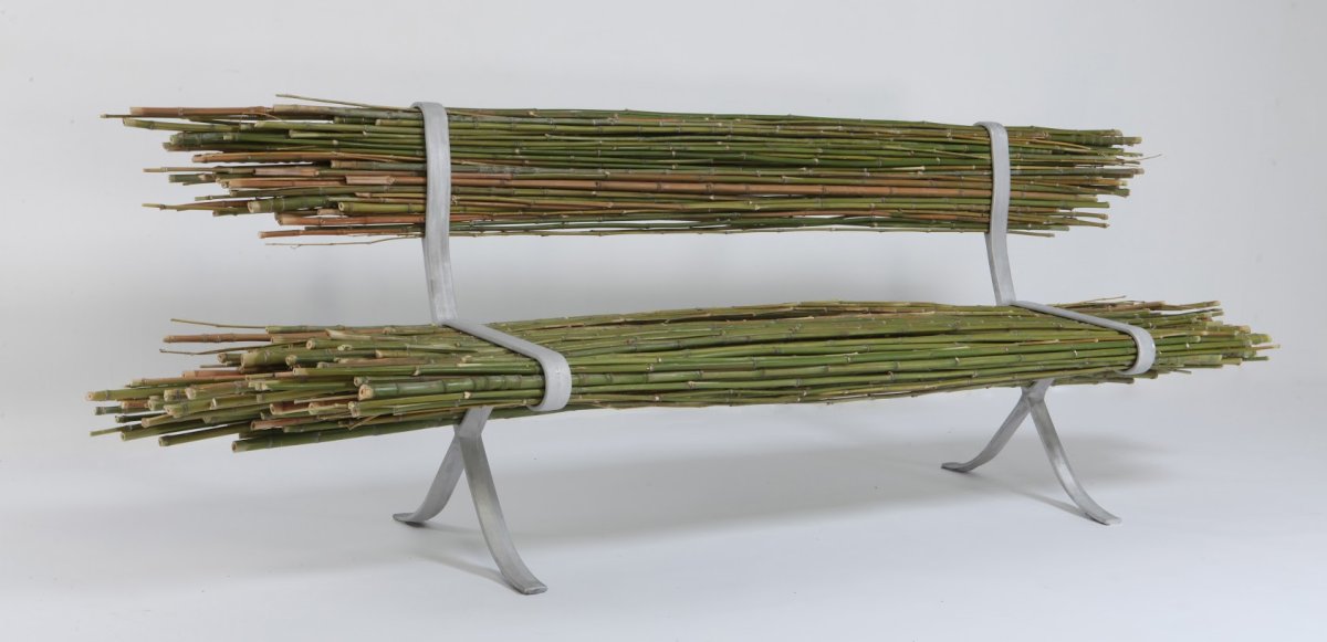 Интерьер экостиль с растениями