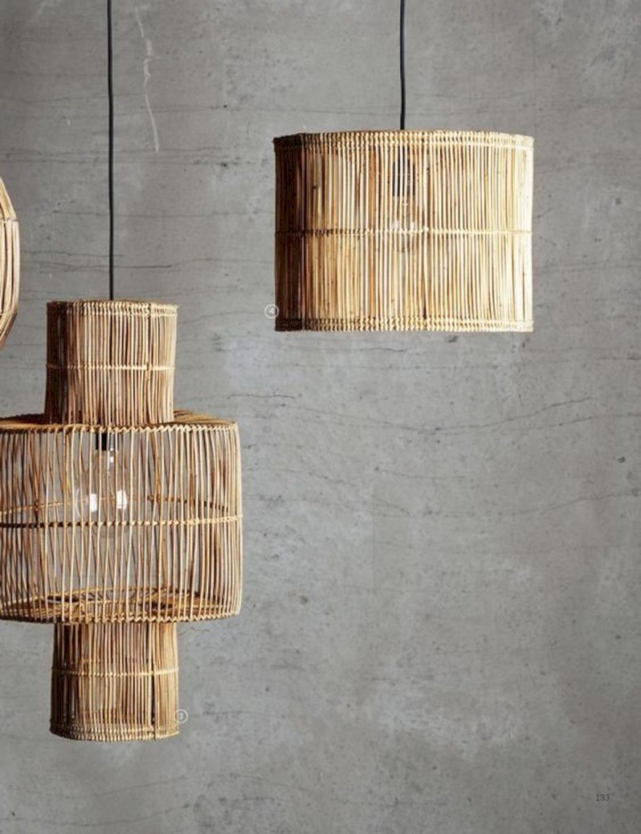 Бамбук в интерьере кухни