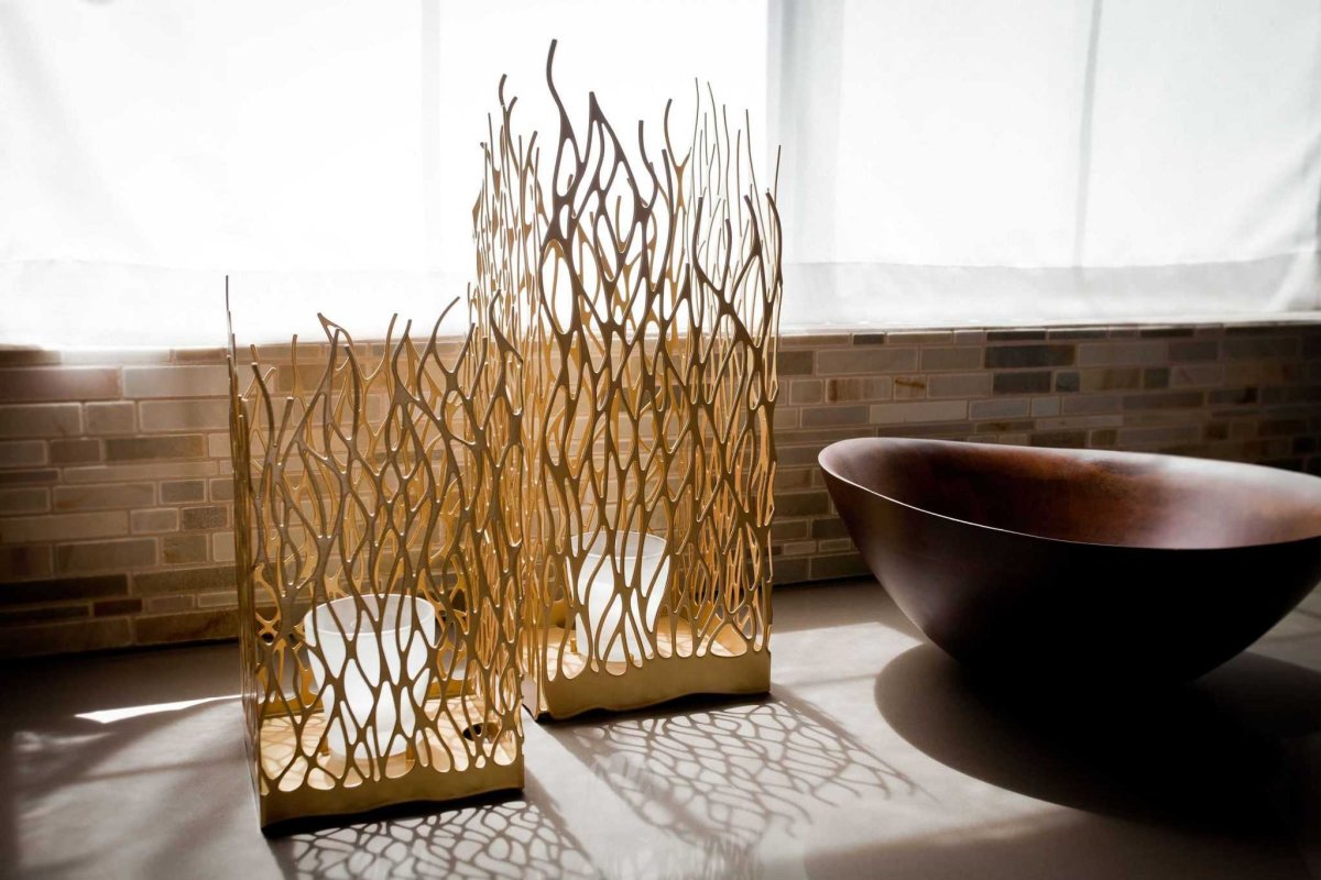 Декор в стиле тропики