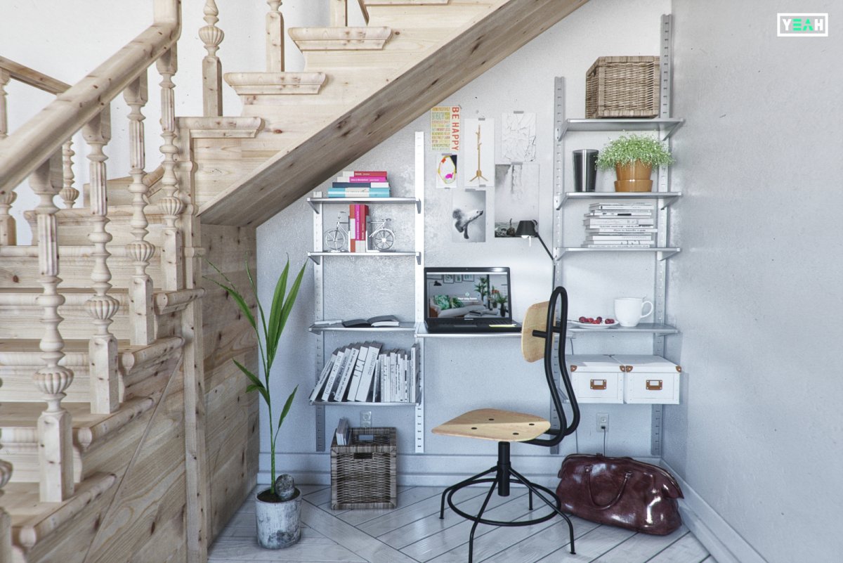 Лестница в интерьере