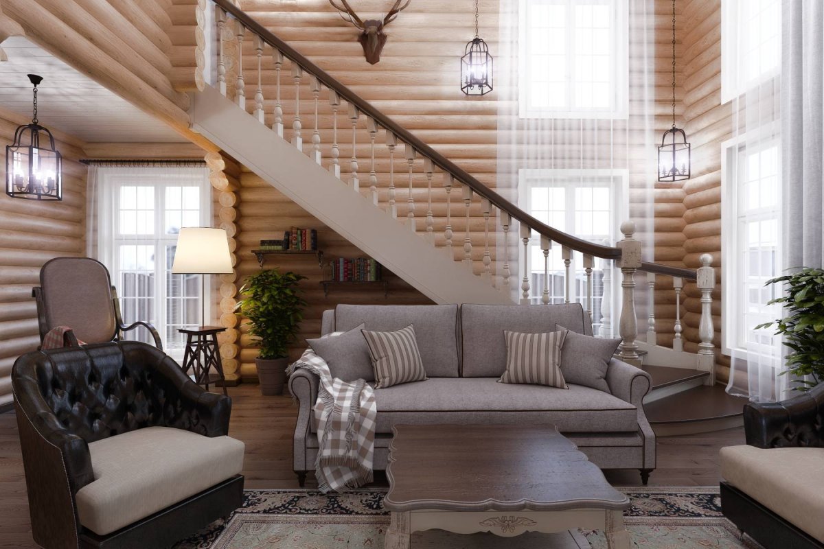 Лестница из хвои лс-93