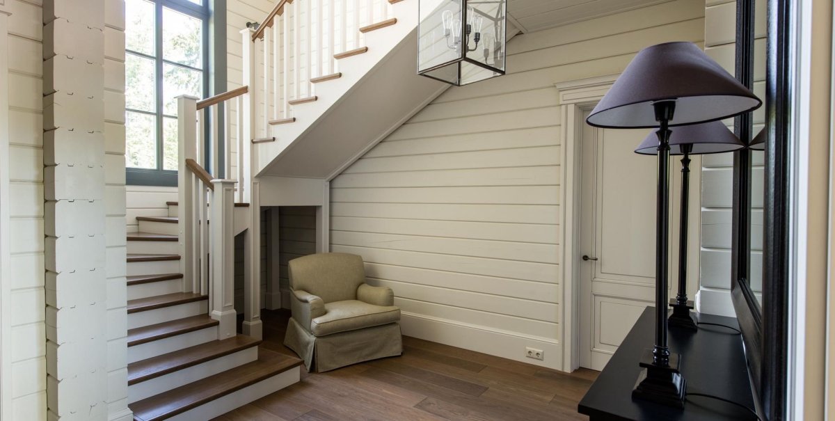 Лестница в стиле Сканди