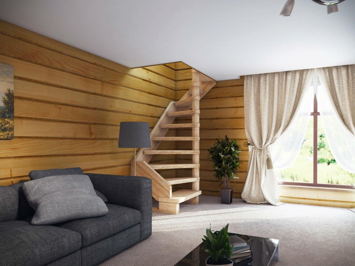 Тини Хаус 2 этажа лестница