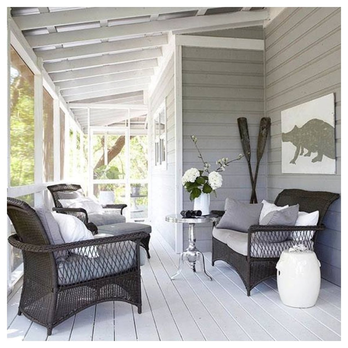 Веранда шебби Шик