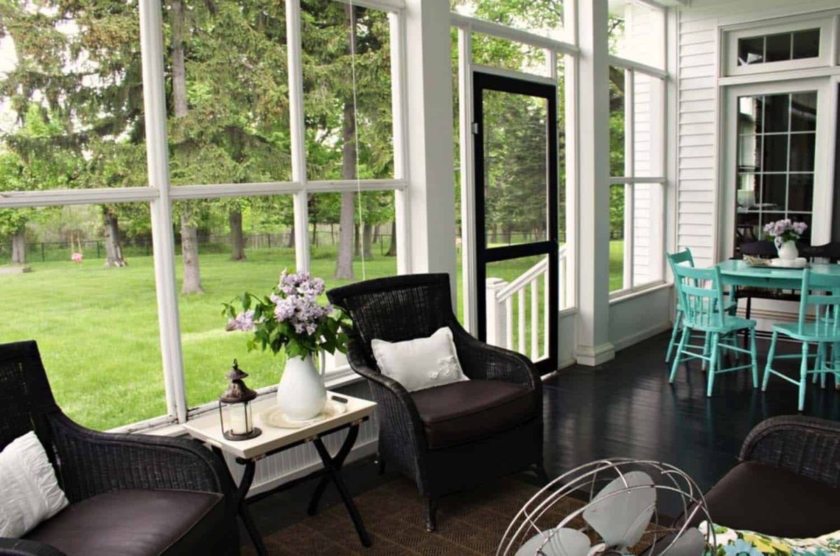 Фазенда терраса в стиле Прованс