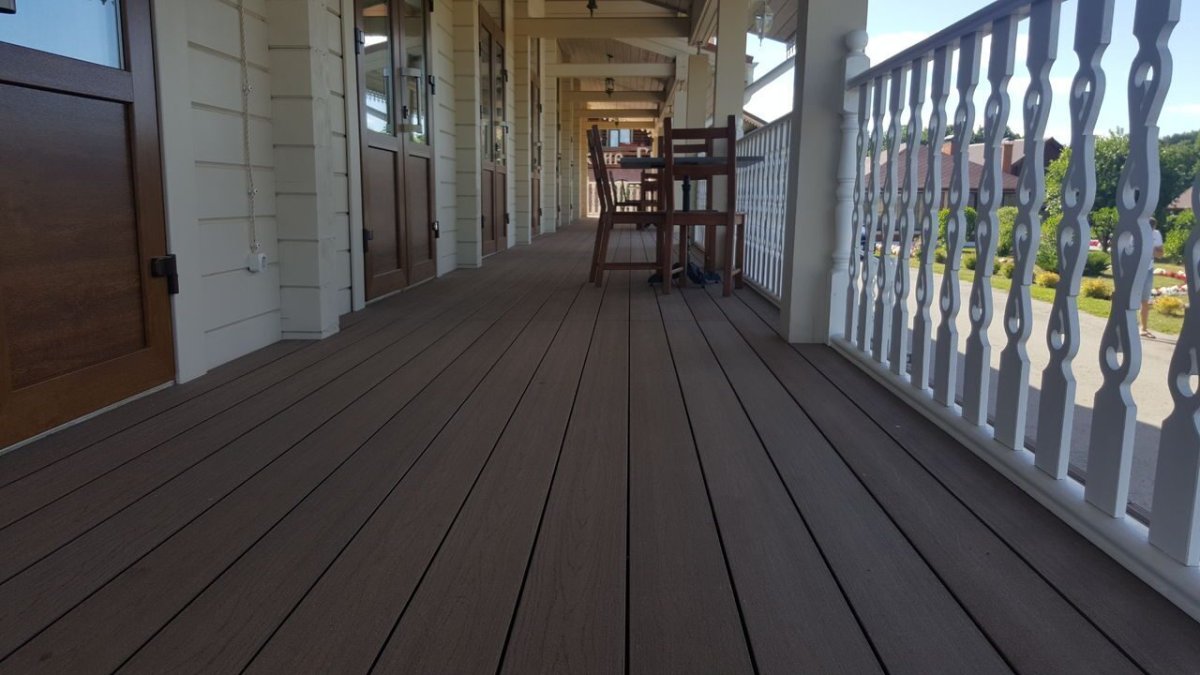 Террасная доска Holzhof шовная