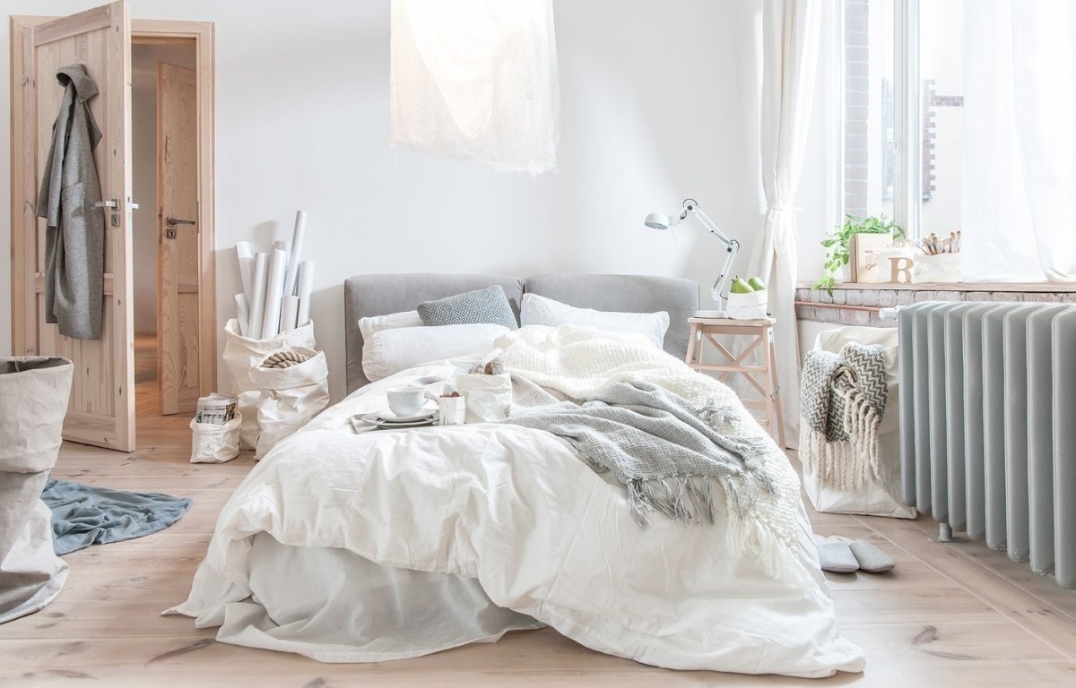 Хьюгге интерьер спальни