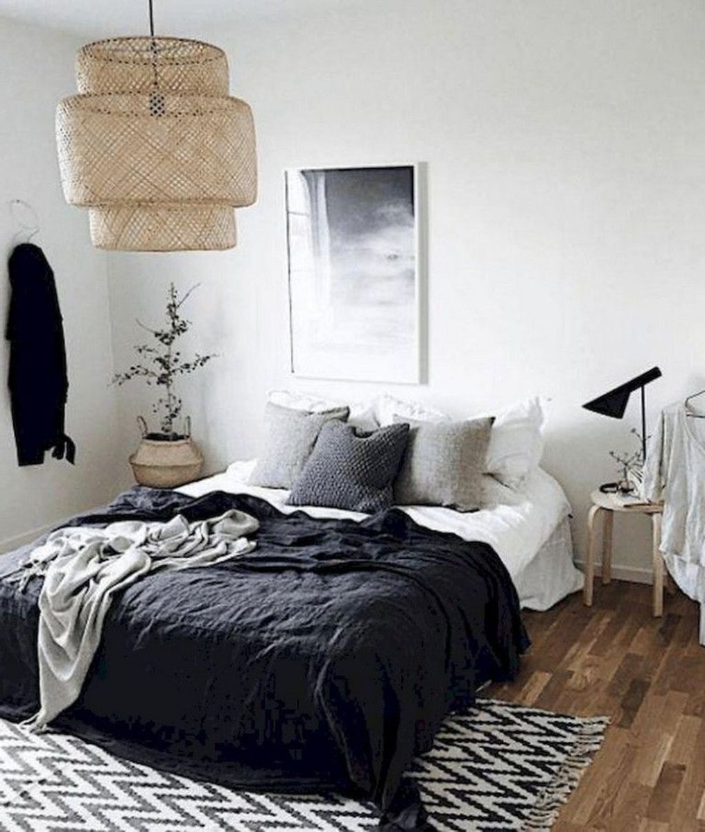 Сканди спальня икеа