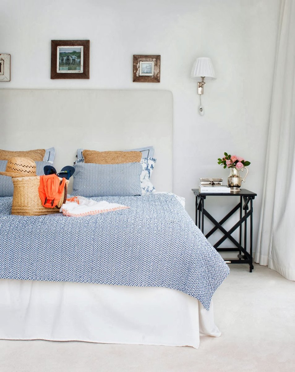 Плед в скандинавском интерьере