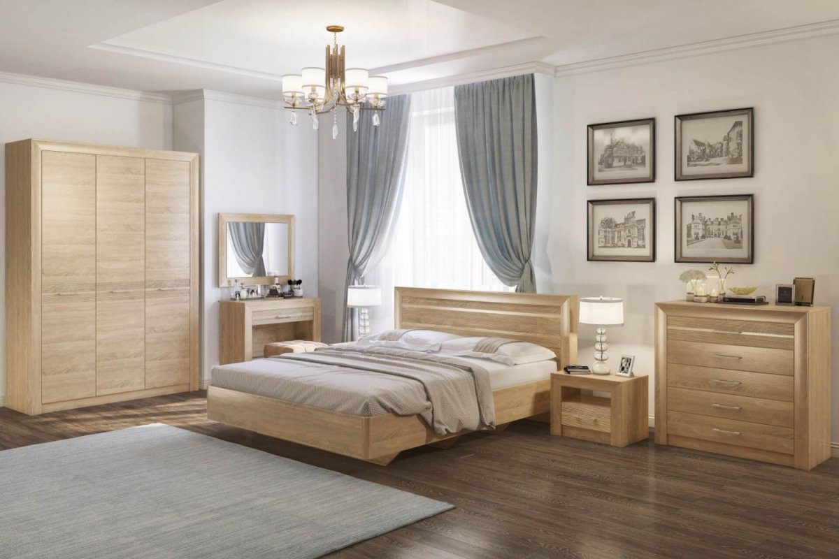Спальный гарнитур Рандеву дуб Приморский