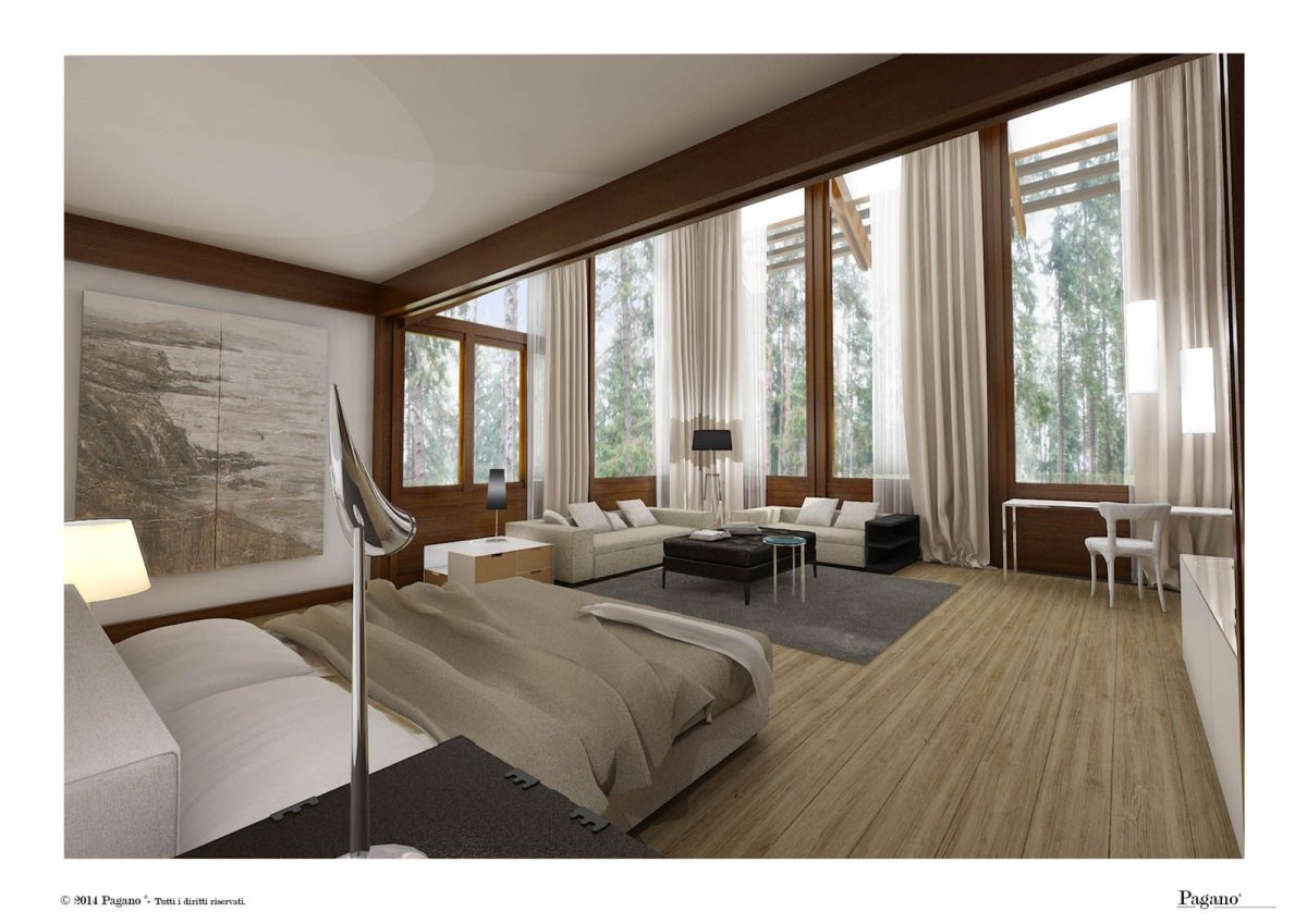 Итальянский фахверк Пагано