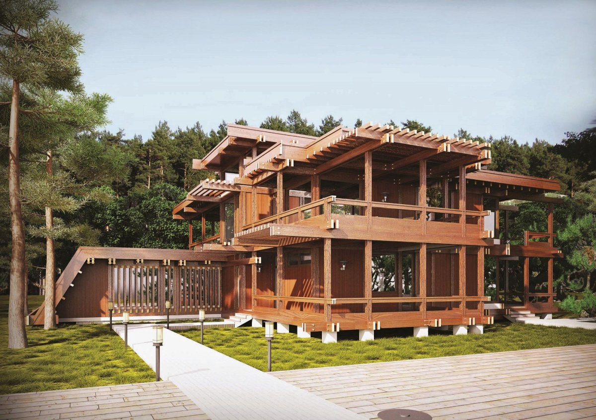 Фахверк Pagano