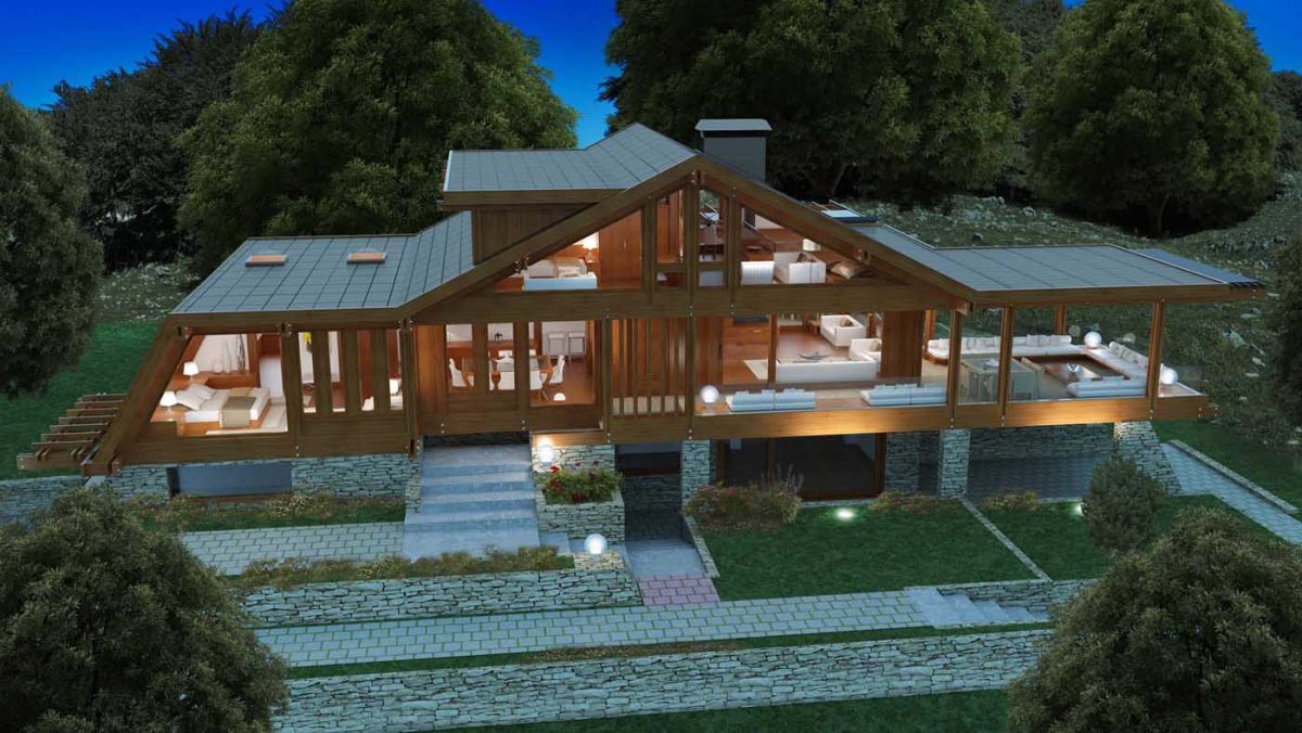 Collection of Timber -Houses Pagano