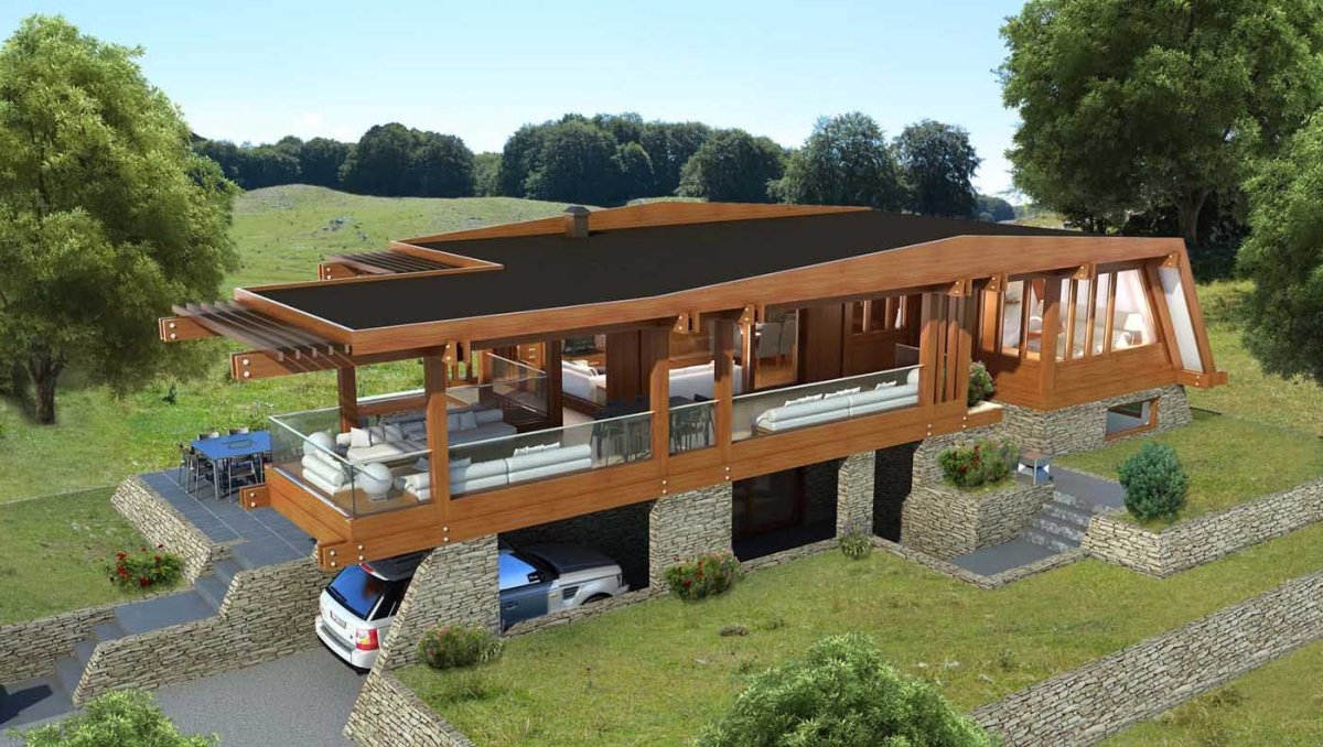 One 100 фахверк Домогацкого