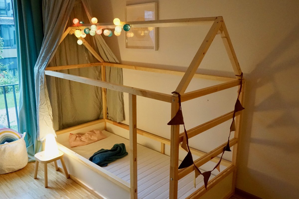 Ikea детская кровать Кюра