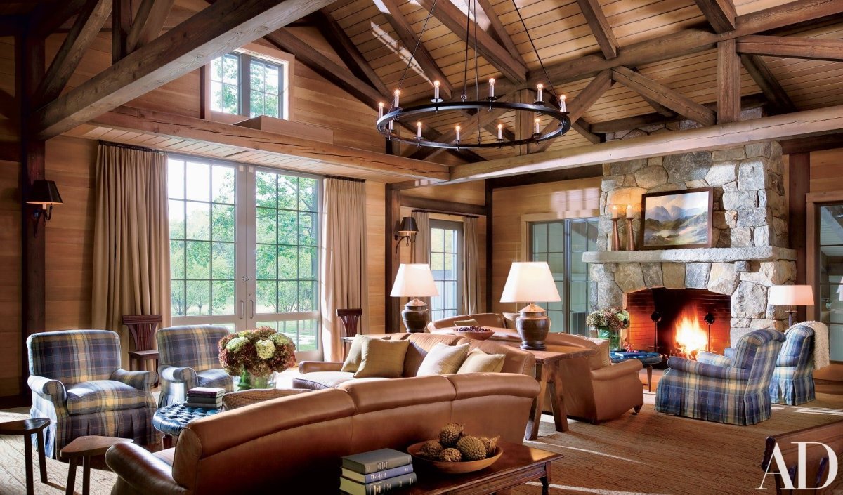 Альпийское Шале интерьер спальня