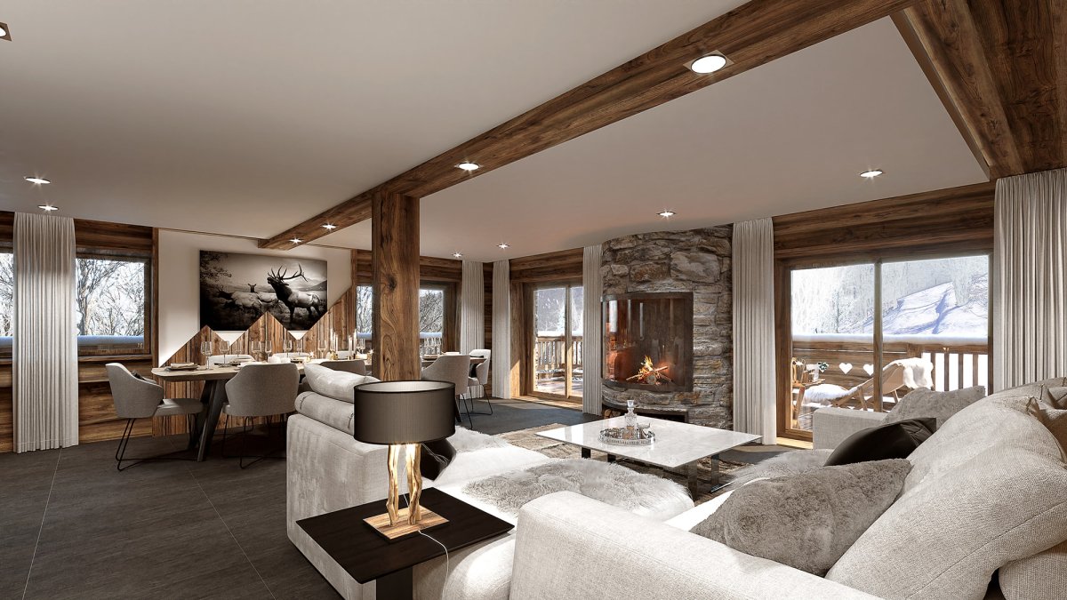 Шале Mont Blanc Межев