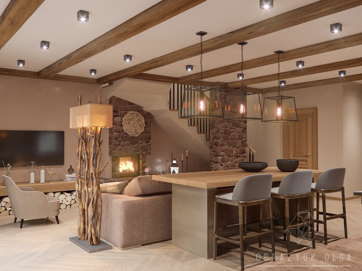 Светильники в стиле Шале