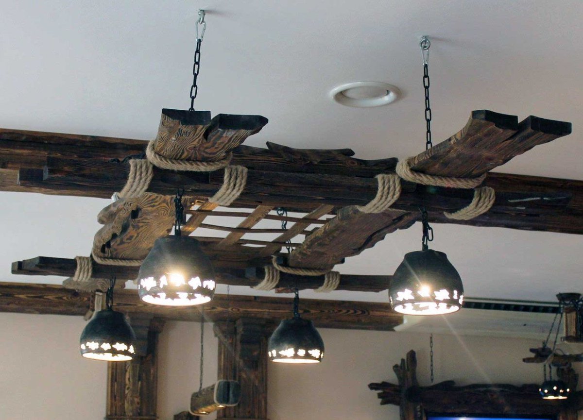 Шале Куршевель потолок