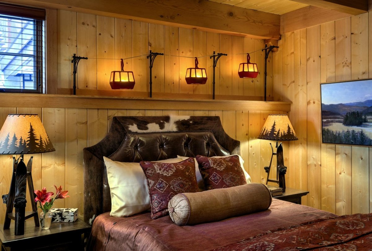 Освещение в рустикальном стиле