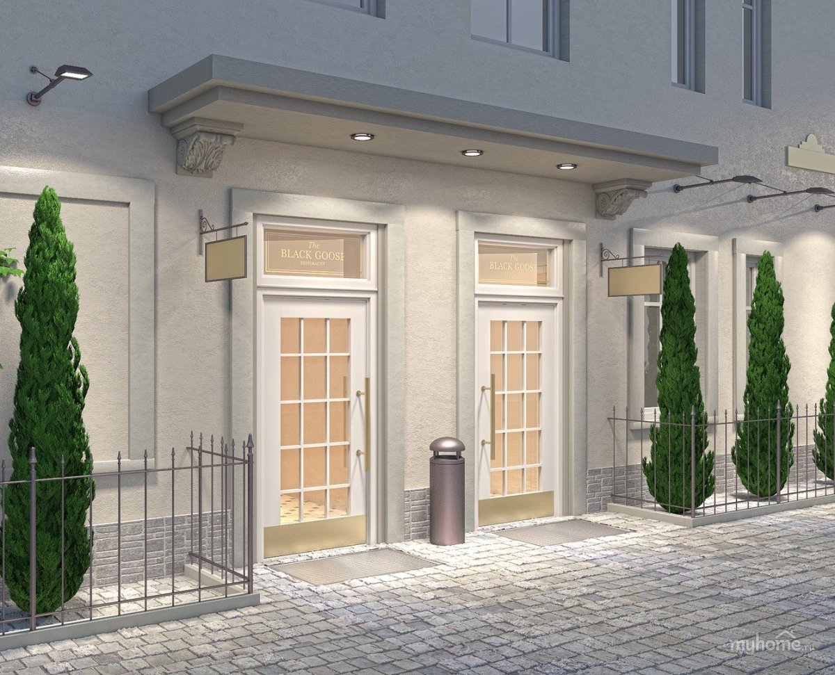 Украшение входной группы