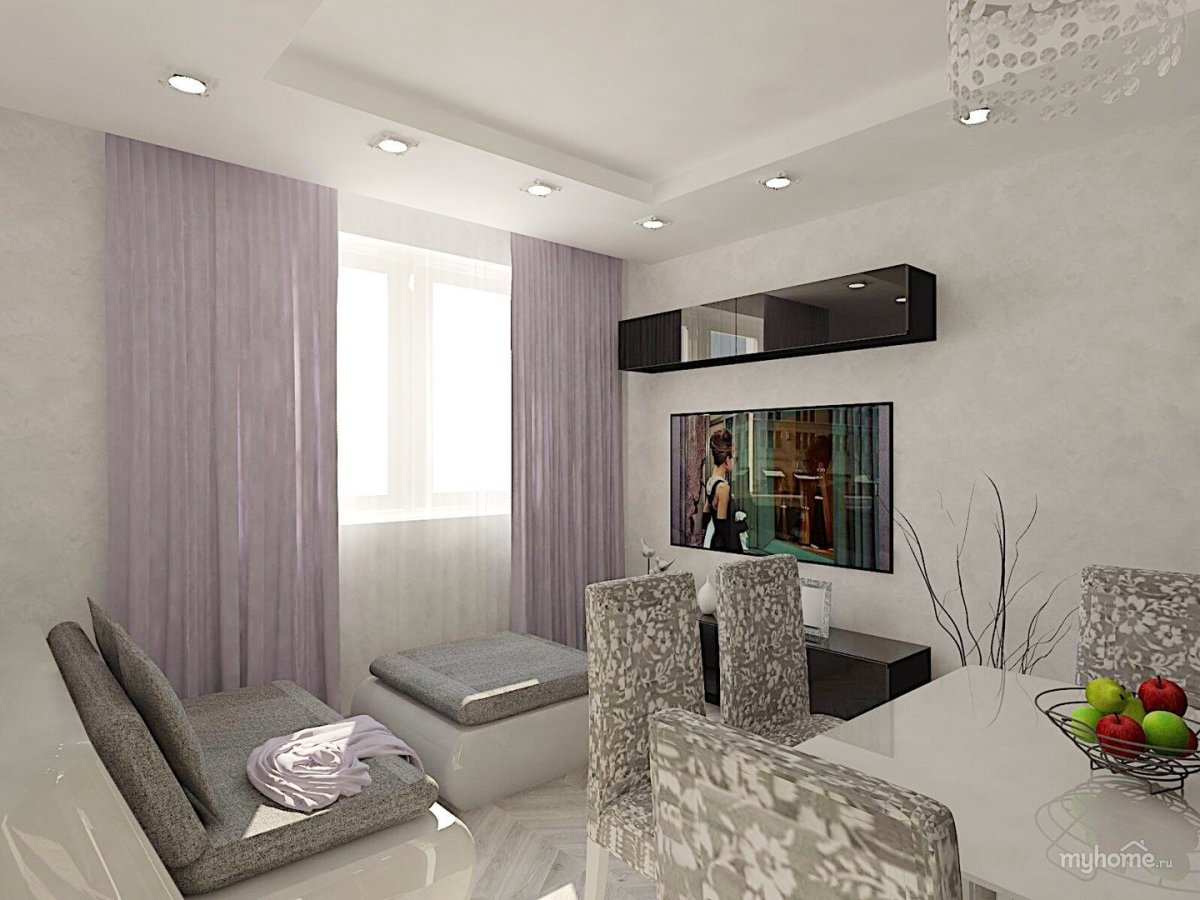 Гостиная в брежневке