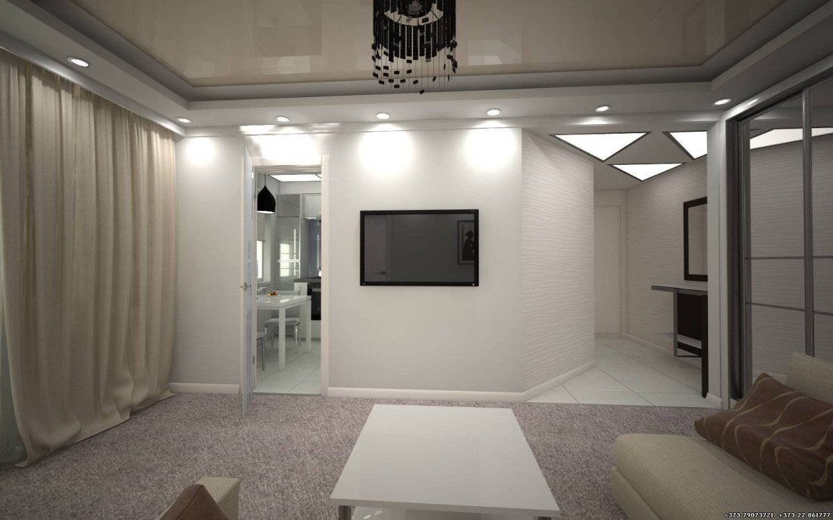 Перепланировка в хрущевке 2 комнатной