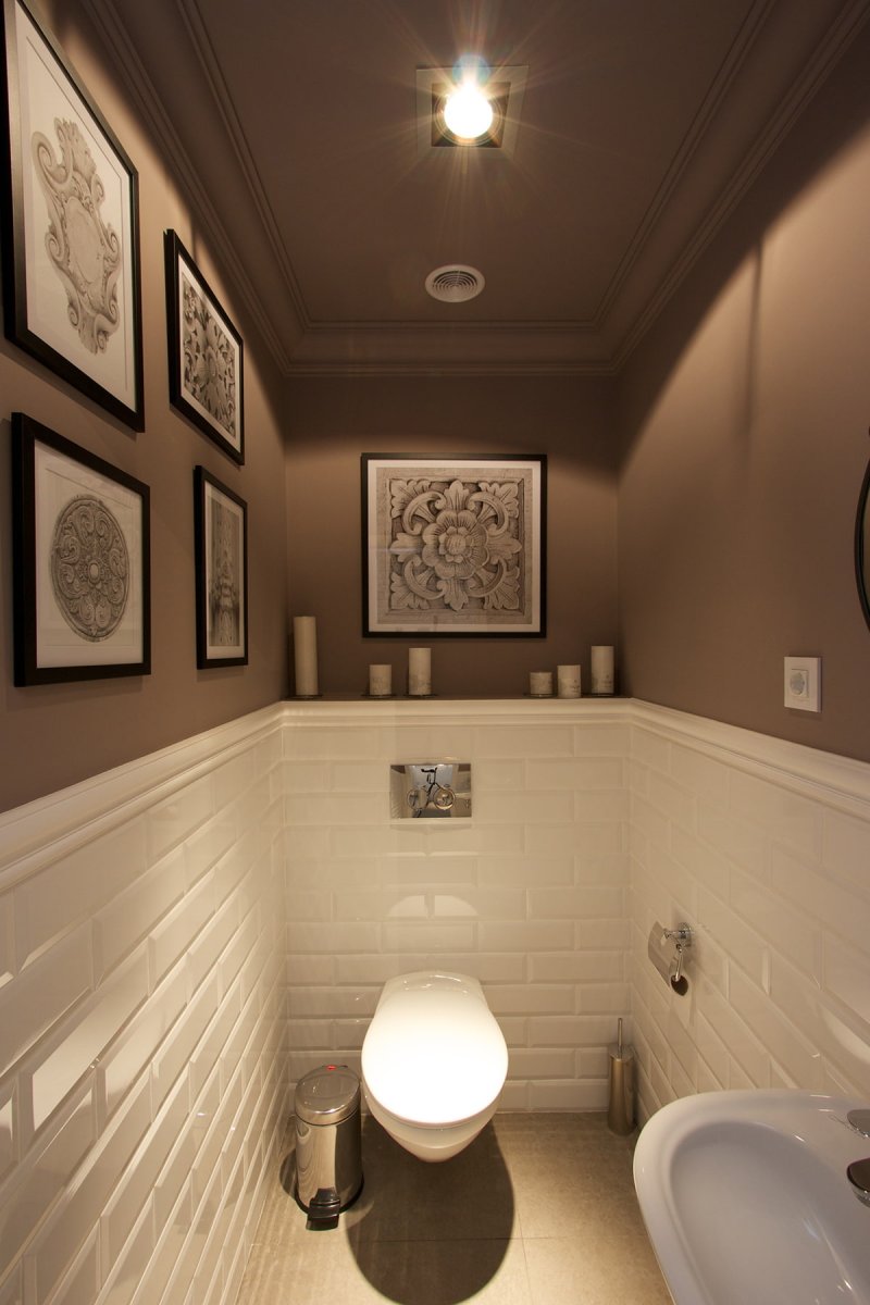 Освещение в туалете