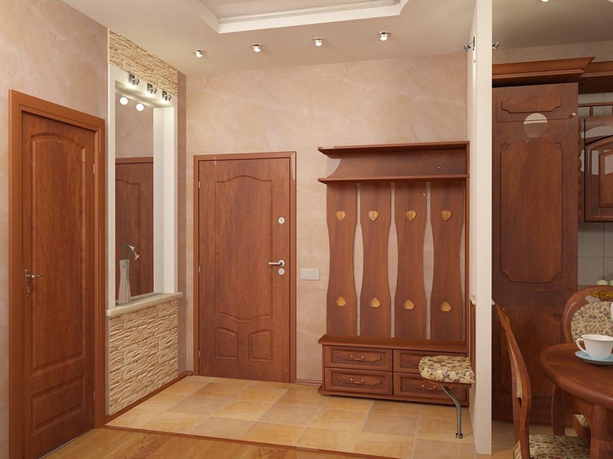 Мебель в длинную прихожую