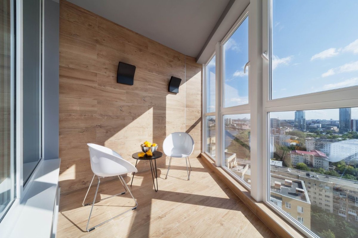 Лоджия в стиле Минимализм