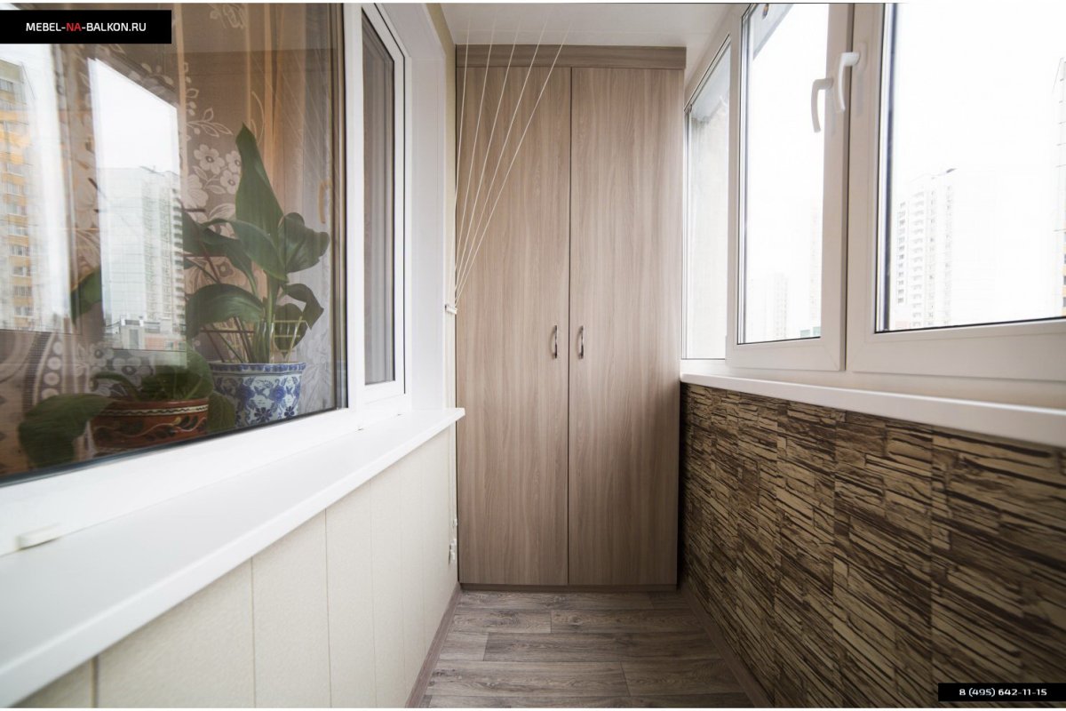 Спортивный уголок на лоджии