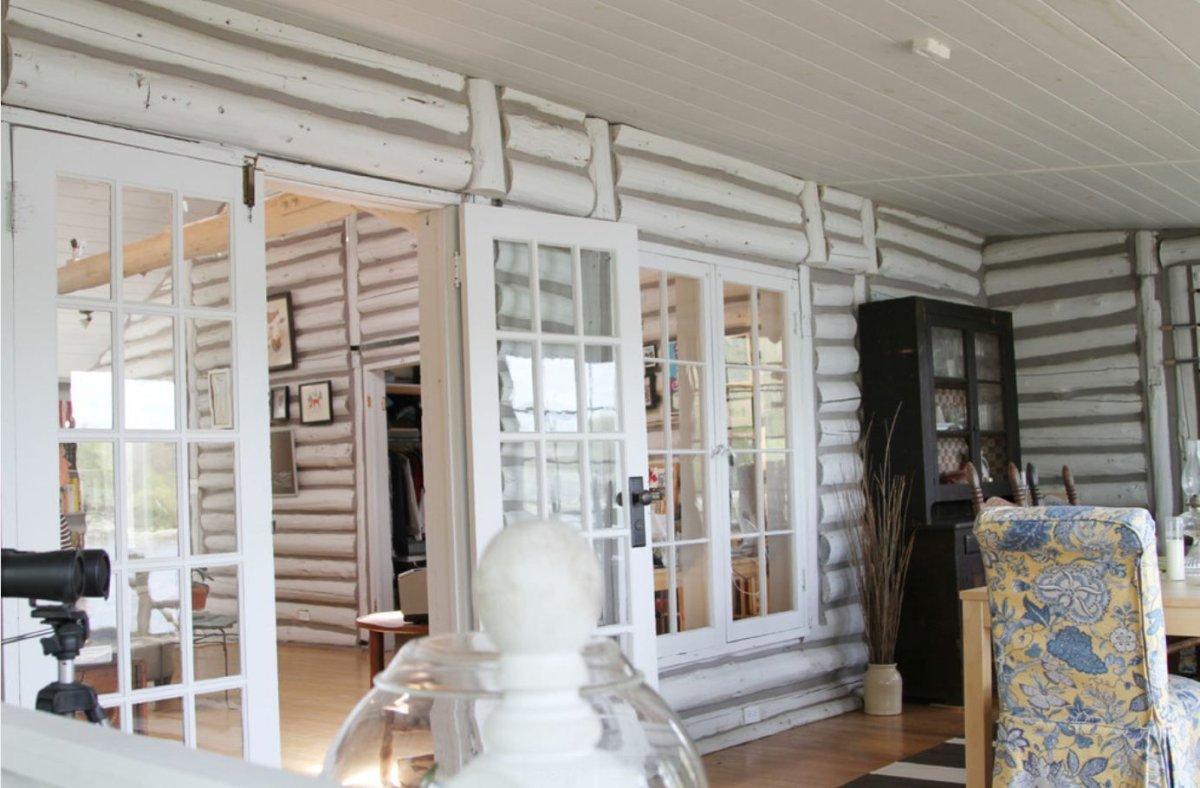 Отделка застекленной террасы