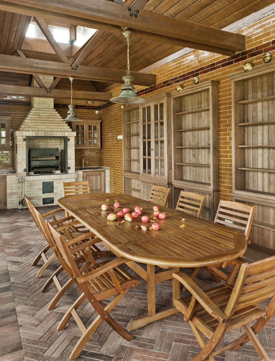 Веранда в деревенском доме