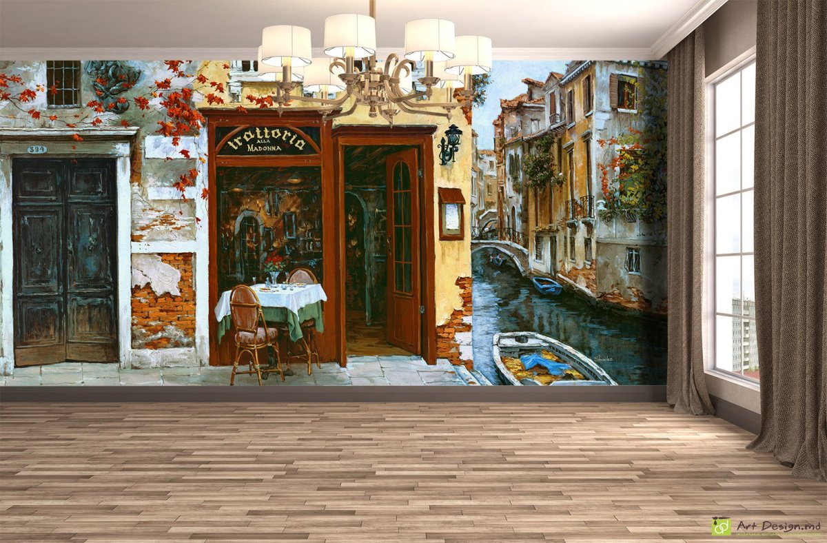 Роспись стен в итальянском стиле