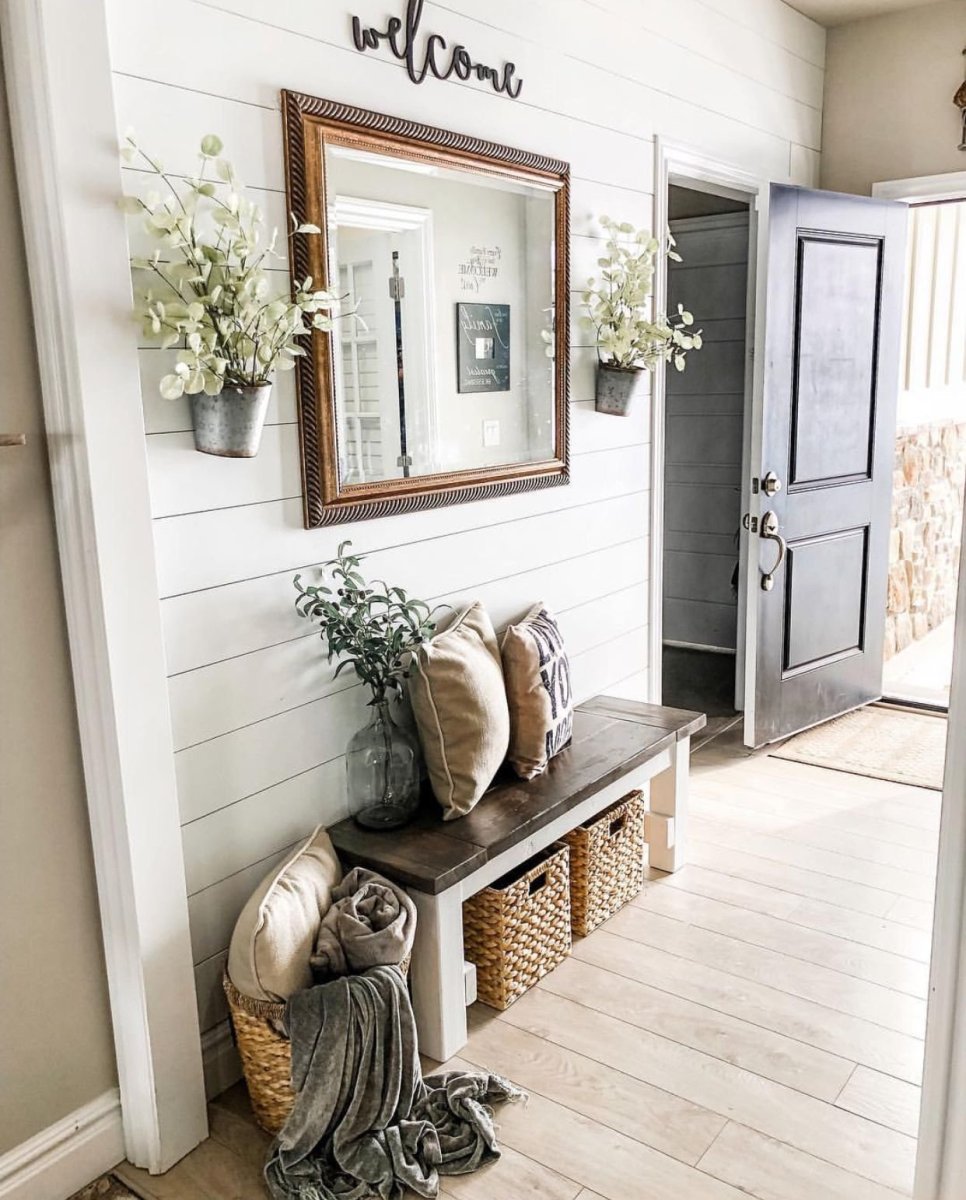 Отделка коридора в стиле лофт