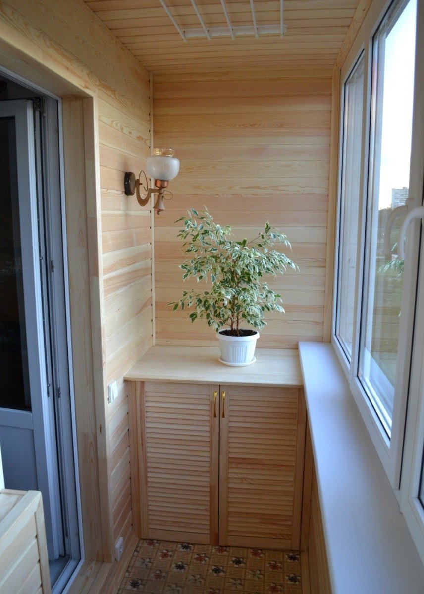 Интерьер лоджии