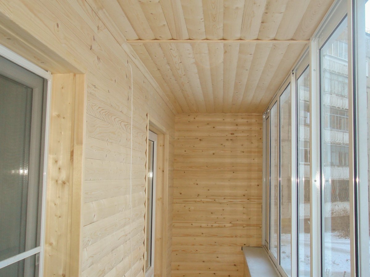 Отделка евровагонкой балкона в хрущевке