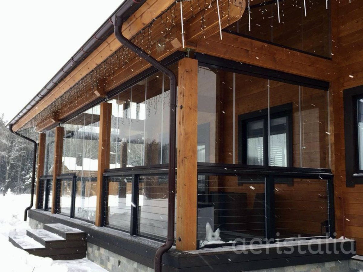 Остекление веранды Рехау