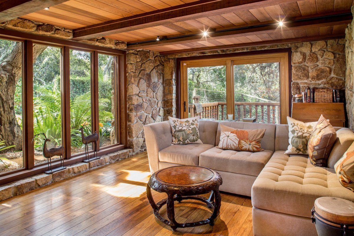 Отделка застекленной террасы