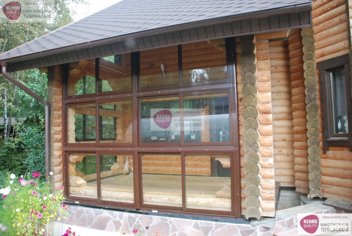 Застекленная веранда