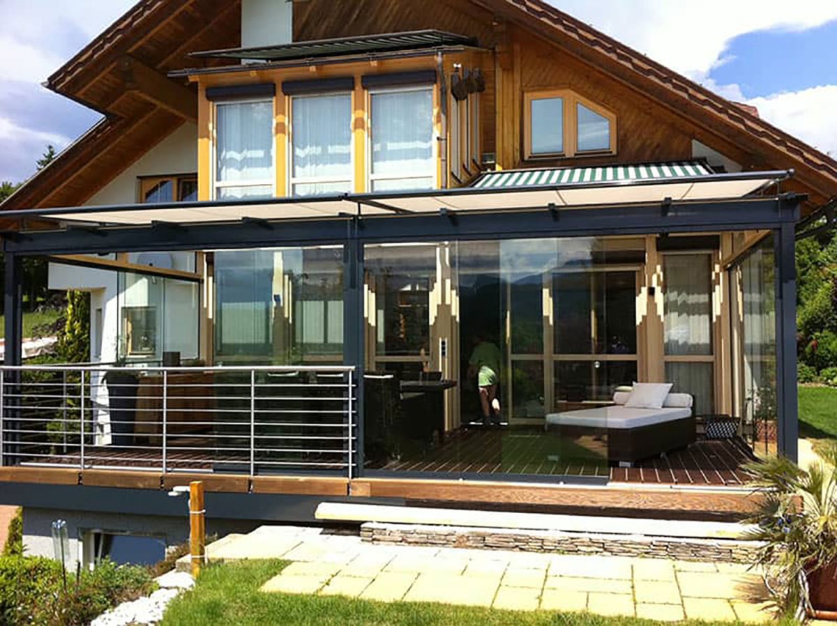 Отделка веранды