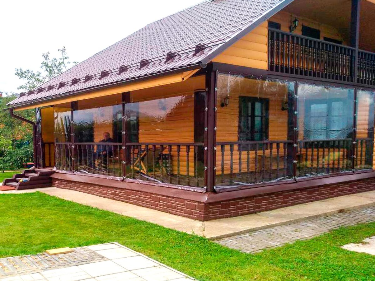 Палаццо остекление террасы