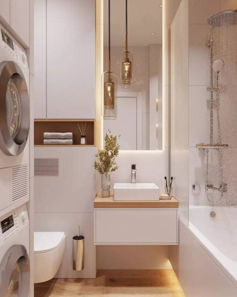 Цветные Ванные комнаты