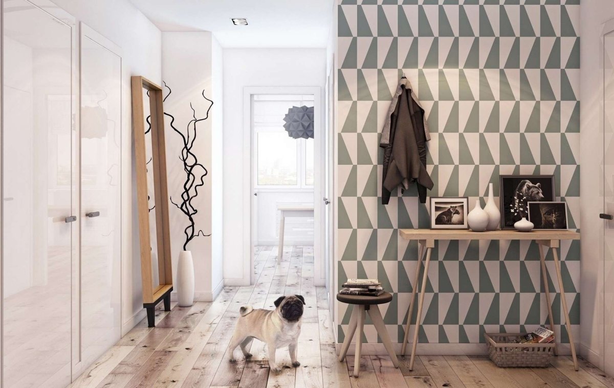 Прихожая в скандинавском стиле