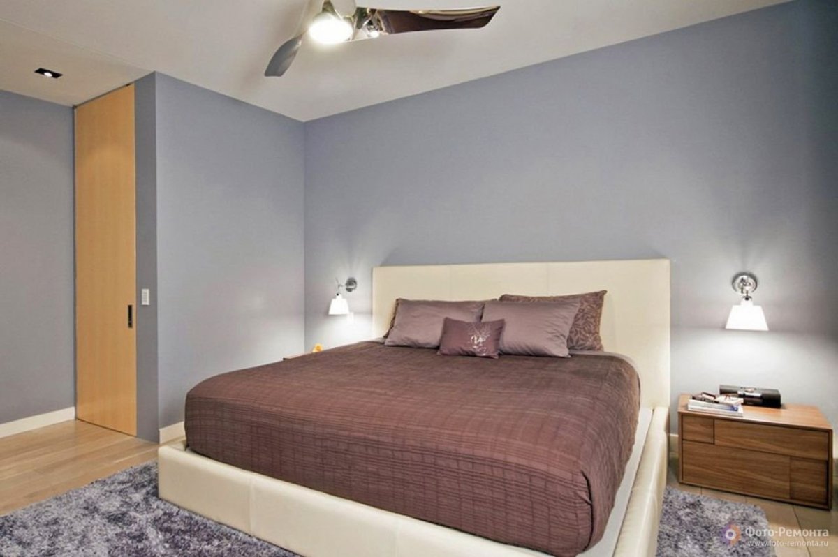 Светильники возле кровати