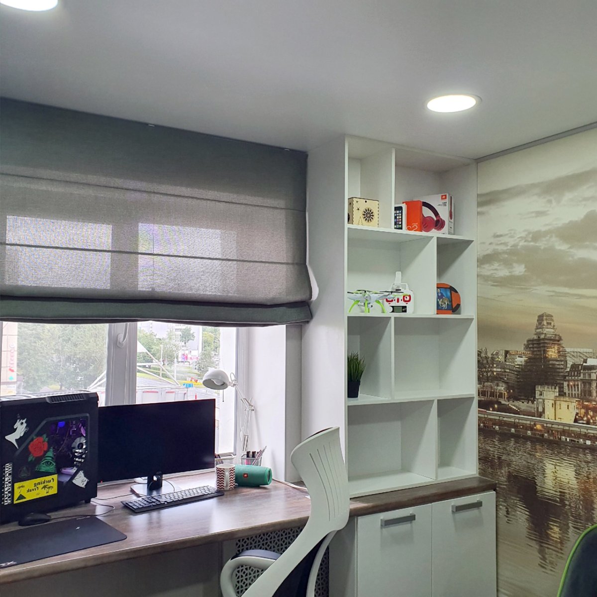 Римская штора в детской