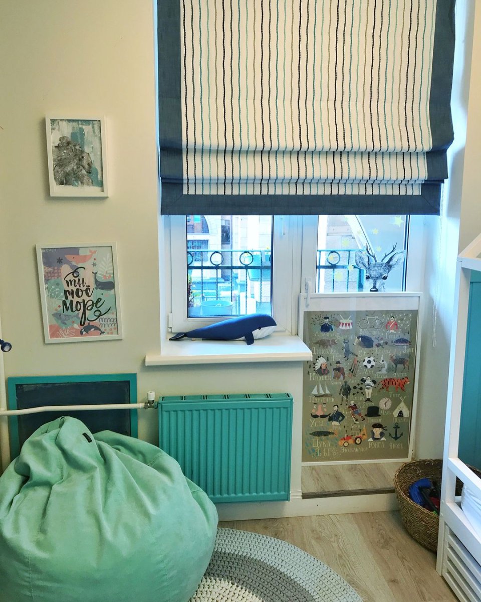 Римские шторы в подростковую комнату