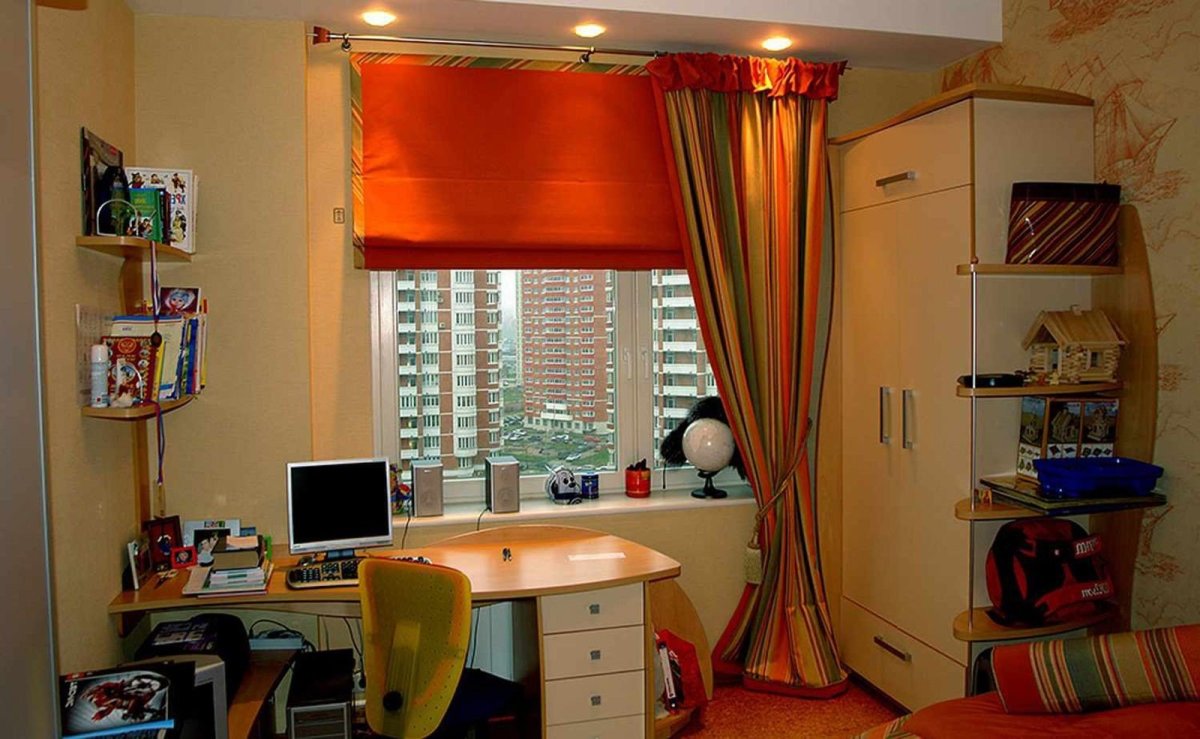 Комната подростка в скандинавском стиле