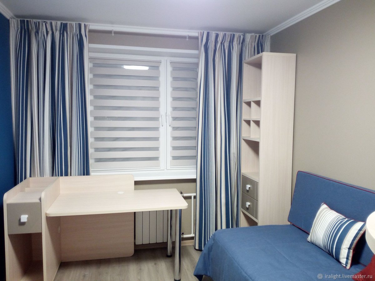 Римские шторы в детскую комнату